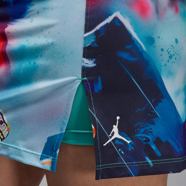Пола Jordan Jordan Print Knit Skirt with Inner Shorts Многоцветен | HJ0073-100, 4