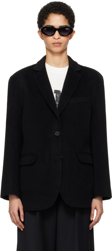 Яке Anine Bing Black Single-Breasted Blazer Черно | A-01-7073-000, 0
