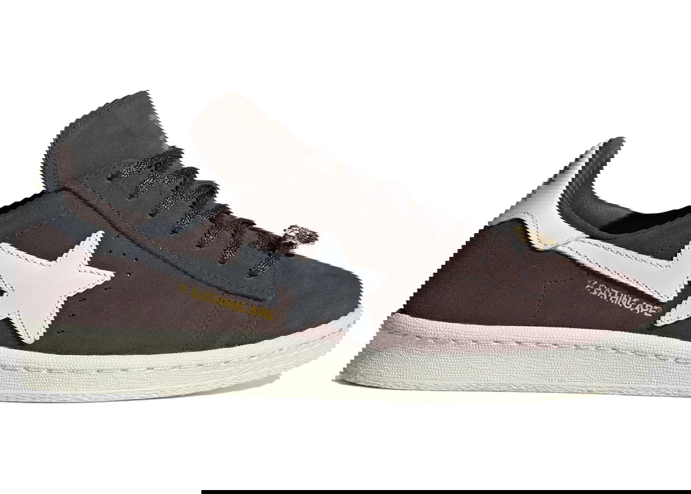 Кецове и обувки adidas Originals x BAPE Campus 80s 30th Anniversary "Brown" Кафяво | IF3379, 0