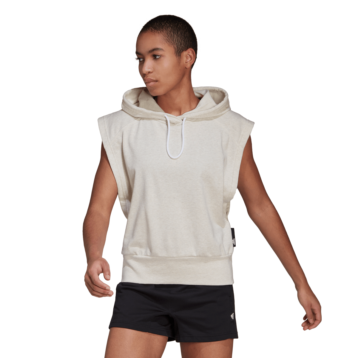 Суитчър adidas Originals Sleeveless Hoodie Бежово | HE2858, 0