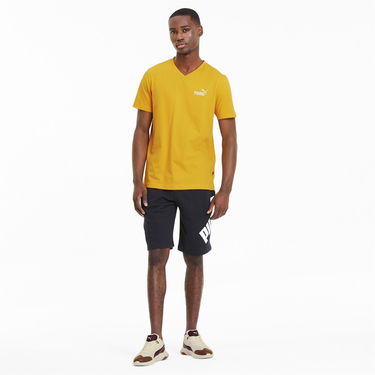 Тениска Puma ESS+ V Neck Tee S Жълто | 852421-25, 2