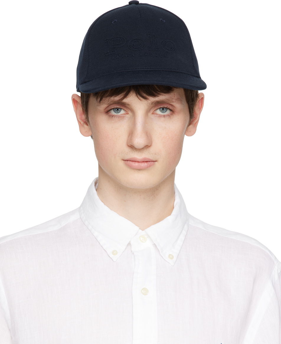 Шапка с козирка Polo by Ralph Lauren Polo Ralph Lauren Embroidered Cap Тъмно синьо | 710890638001, 0