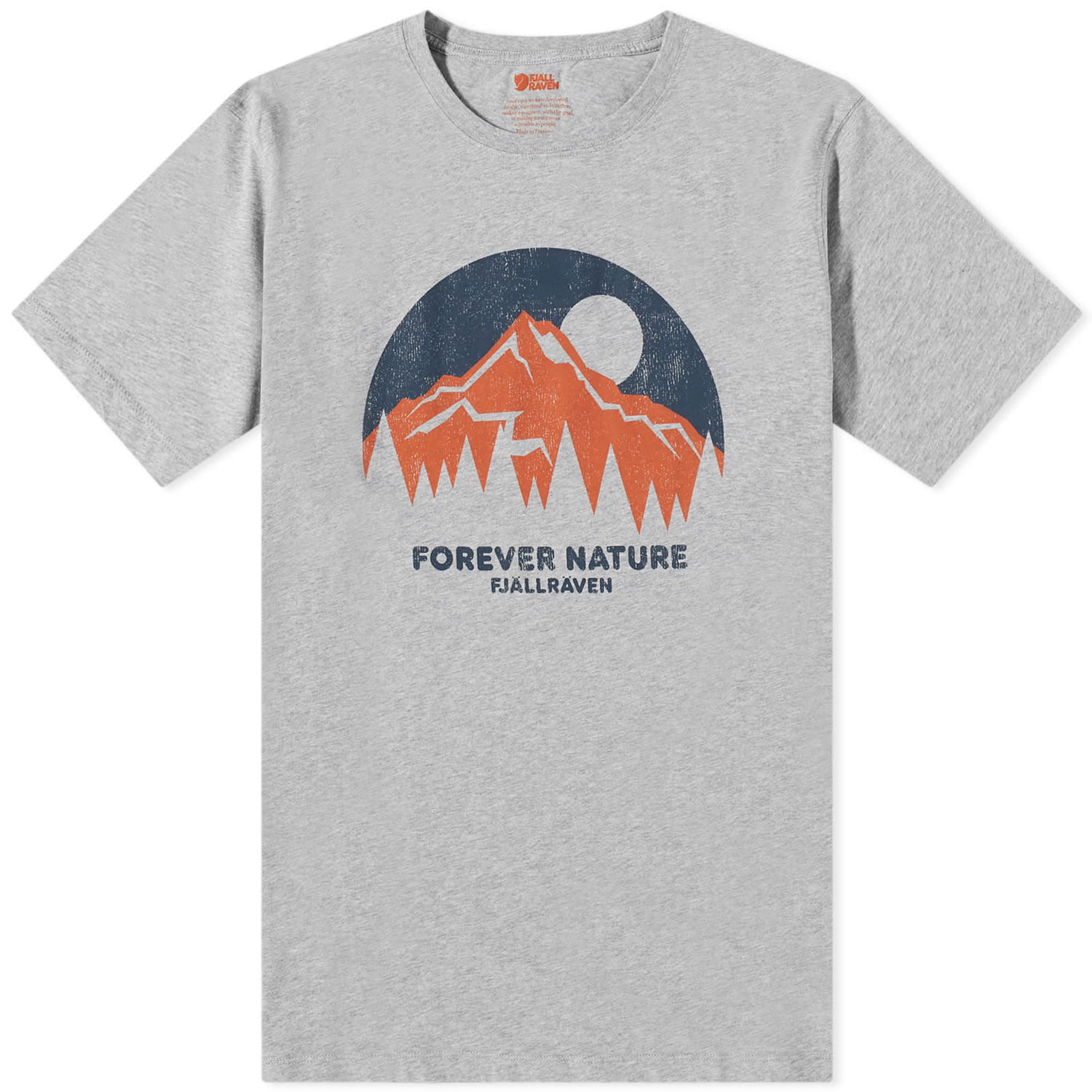 Тениска FJÄLLRÄVEN Nature Tee Сиво | 87053-051, 0