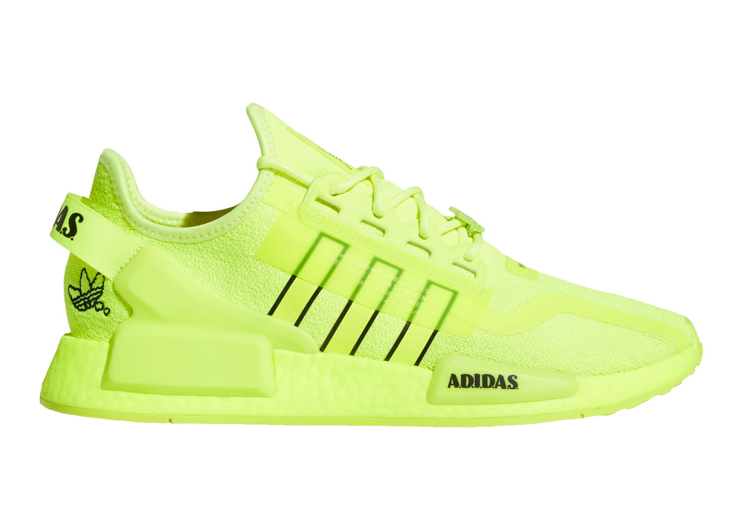 Кецове и обувки adidas Originals NMD R1 V2 Solar Yellow Жълто | H02654, 0