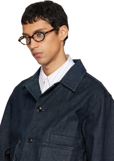 Слънчеви очила RETROSUPERFUTURE Tortoiseshell Round Numero 145 Glasses Многоцветен | YZA, 3