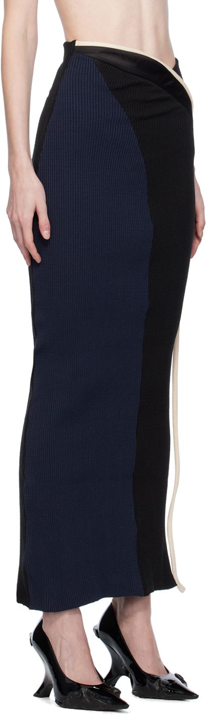 Пола Ottolinger Ottolinger Paneled Maxi Skirt Тъмно синьо | 407002, 1