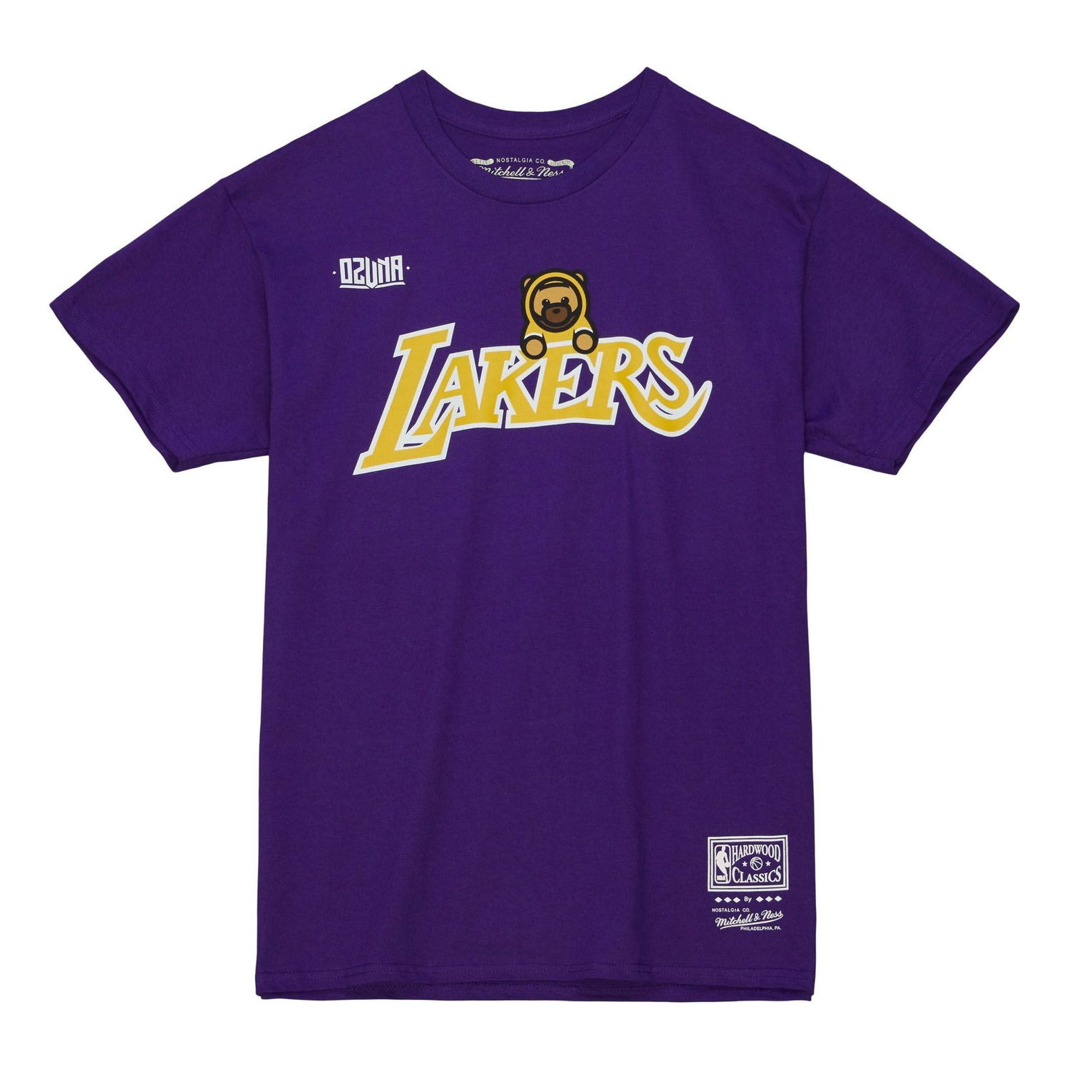 Тениска Mitchell & Ness Ozuna Los Angeles Lakers T-Shirt Лилаво | SSTE5279-LALYYPPPPURP, 0