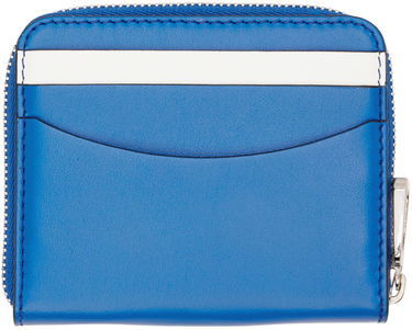 Портфейл JW Anderson Blue & White Coin Wallet Синьо | AC0355-LA0020, 1