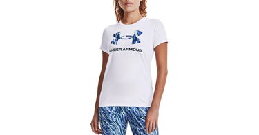 Тениска Under Armour Sportstyle Tee Бяло | 1356305-104, 1