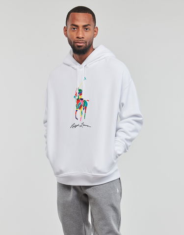 Суитчър Polo by Ralph Lauren Polo Pony Print Jersey Hoodie Бяло | 710926613001, 0
