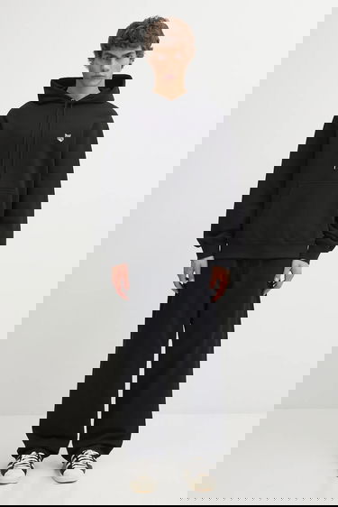 Суитчър MAISON KITSUNÉ Fox Head Comfort Plain Hoodie Черно | PM00703KM0341, 4
