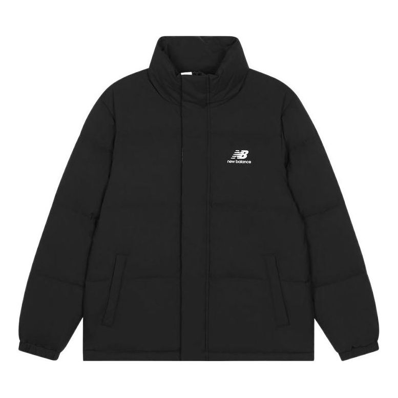 Пухо яке New Balance Essential Logo Puffer Jacket Черно | AMJ23345-BK