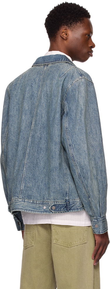 Яке rag & bone Rag & Bone Simon Garage Denim Jacket Синьо | MBW25P2011DNML, 2