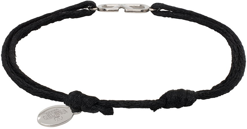 Гривна Valentino Garavani VLogo Bracelet Черно | 4Y2J0M96DTK, 1