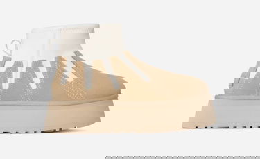 Кецове и обувки UGG UGG D Classic Mini Dipper Sunwave Boots Бежово | 1167591-MDSD, 0