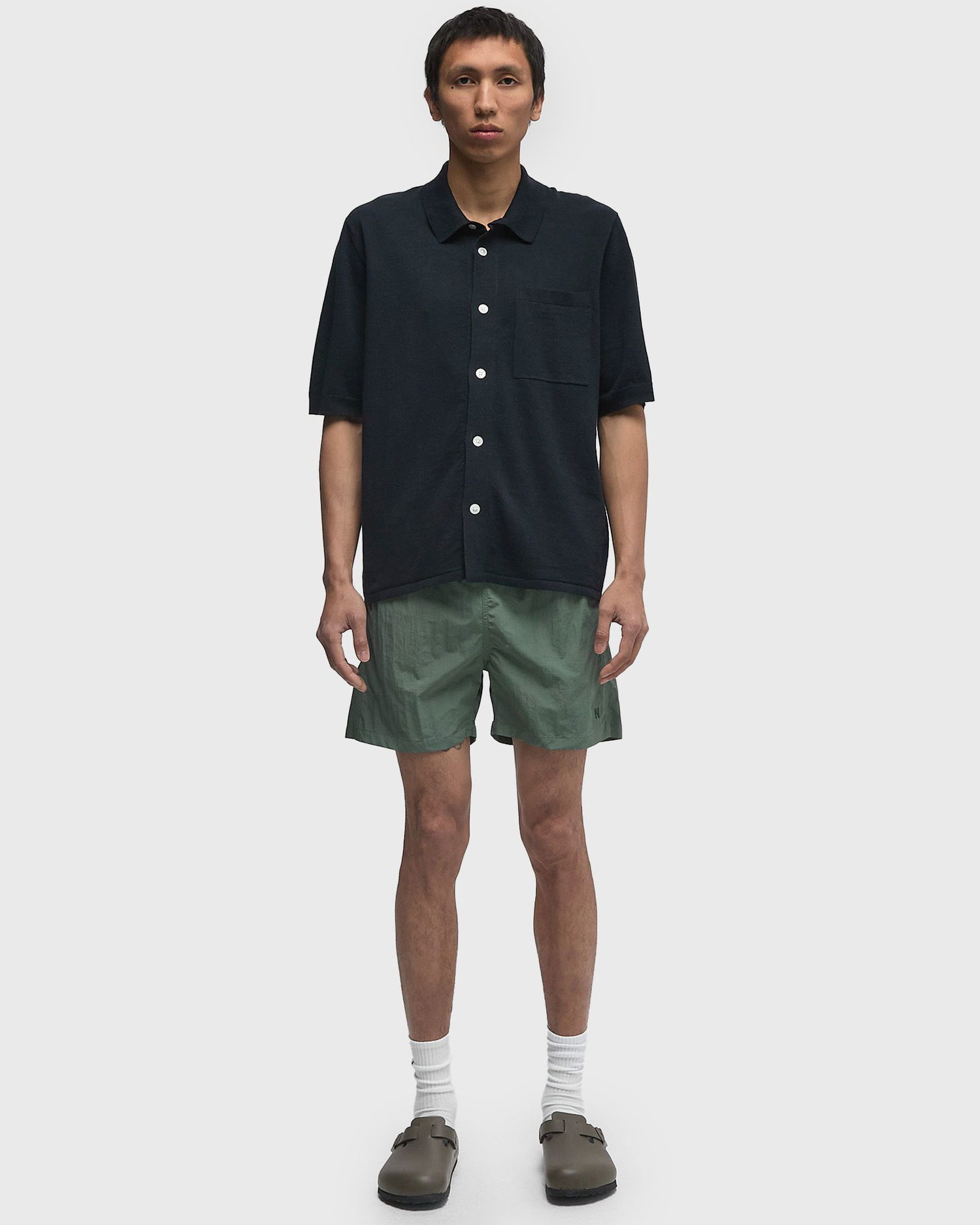 Бански NORSE PROJECTS Norse Projects Hauge Recycled Nylon Swim Shorts Зелено | N35-0606-7157, 1
