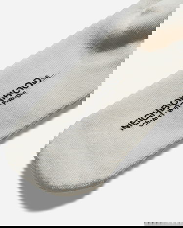 Чорапи Neighborhood 3-Pack Classic Socks Бяло | 251KWNH-UWM01 WH, 5