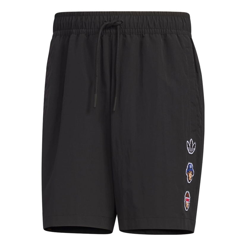 Къси панталони adidas Originals Monkey Kingdom Woven Shorts Черно | IP1796