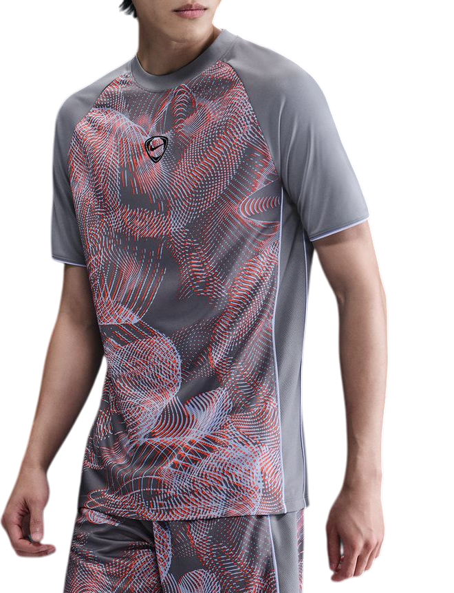 Тениска Nike Nike DF ACD+ AOP Short Sleeve Graphic Top Сиво | hv1824-635, 0