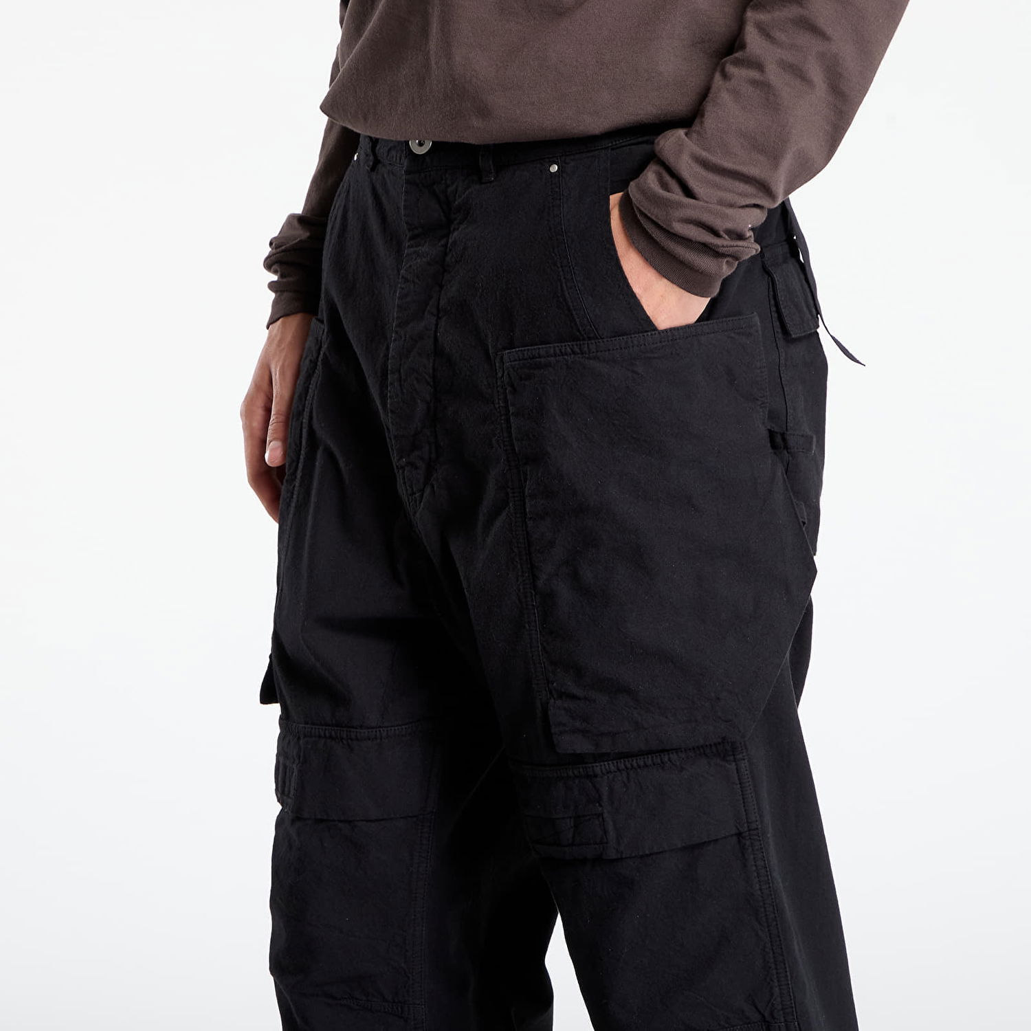 Карго панталони Rick Owens Rick Owens DRKSHDW Stefan Cargo Pants 33 Черно | DU02E7368 CL 09, 1