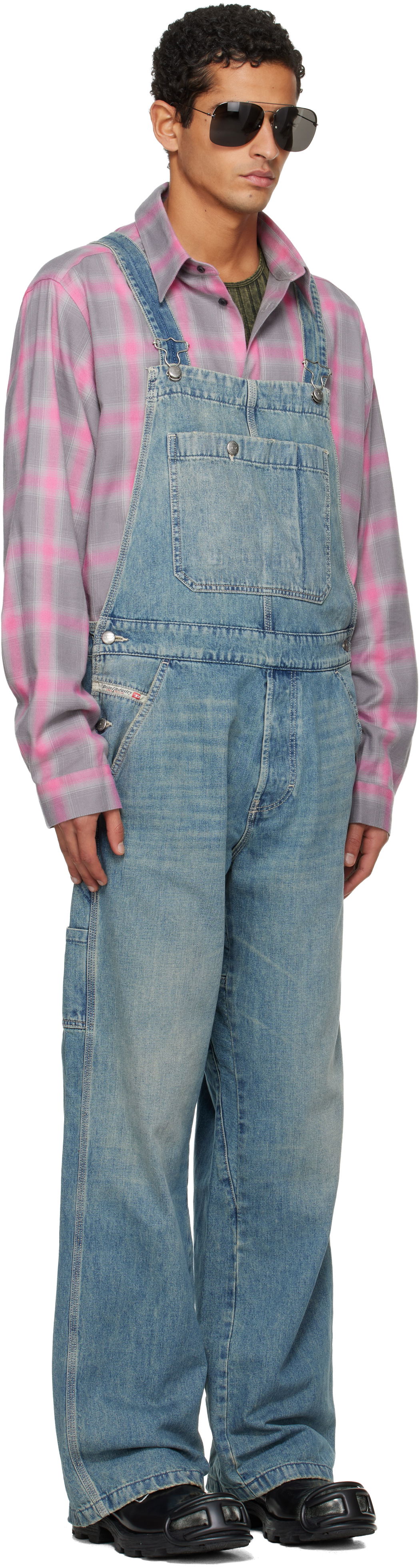 Комбинезон Diesel D-Framu-U Denim Overalls Синьо | A18245-068SK-01, 1