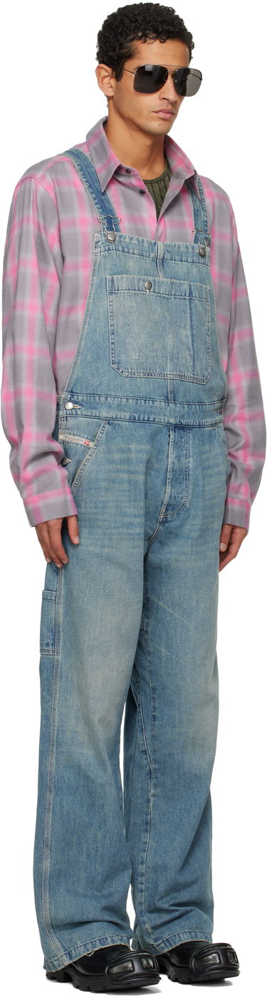 Комбинезон Diesel D-Framu-U Denim Overalls Синьо | A18245-068SK-01, 1