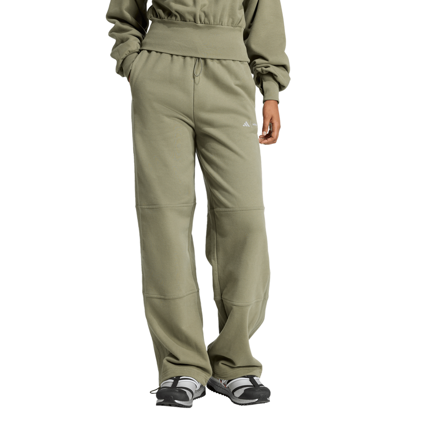 Спортни панталони adidas Originals Stella McCartney Wide-Leg Tracksuit Pants with Panel Details Зелено | JM1099