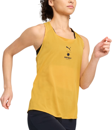Потник Puma Saysky Women's Running Tank Top Жълто | 526838-62, 0