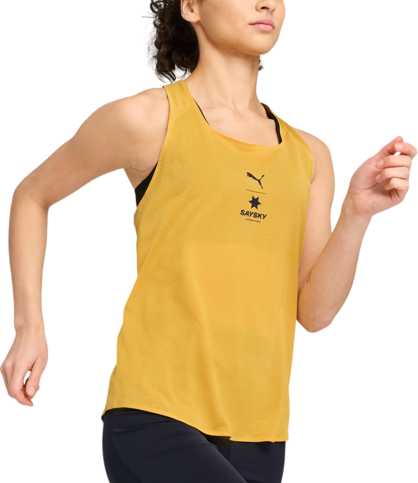 Потник Puma Saysky Women's Running Tank Top Жълто | 526838-62