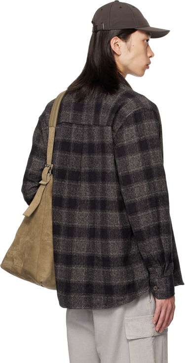 Риза OUR LEGACY OUR LEGACY Checked Button-Down Shirt Сиво | M4252AO, 2