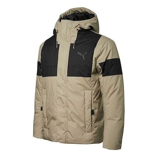 Парка Puma Men's Colorblock Winter Jacket Бежово | 848762-40, 0