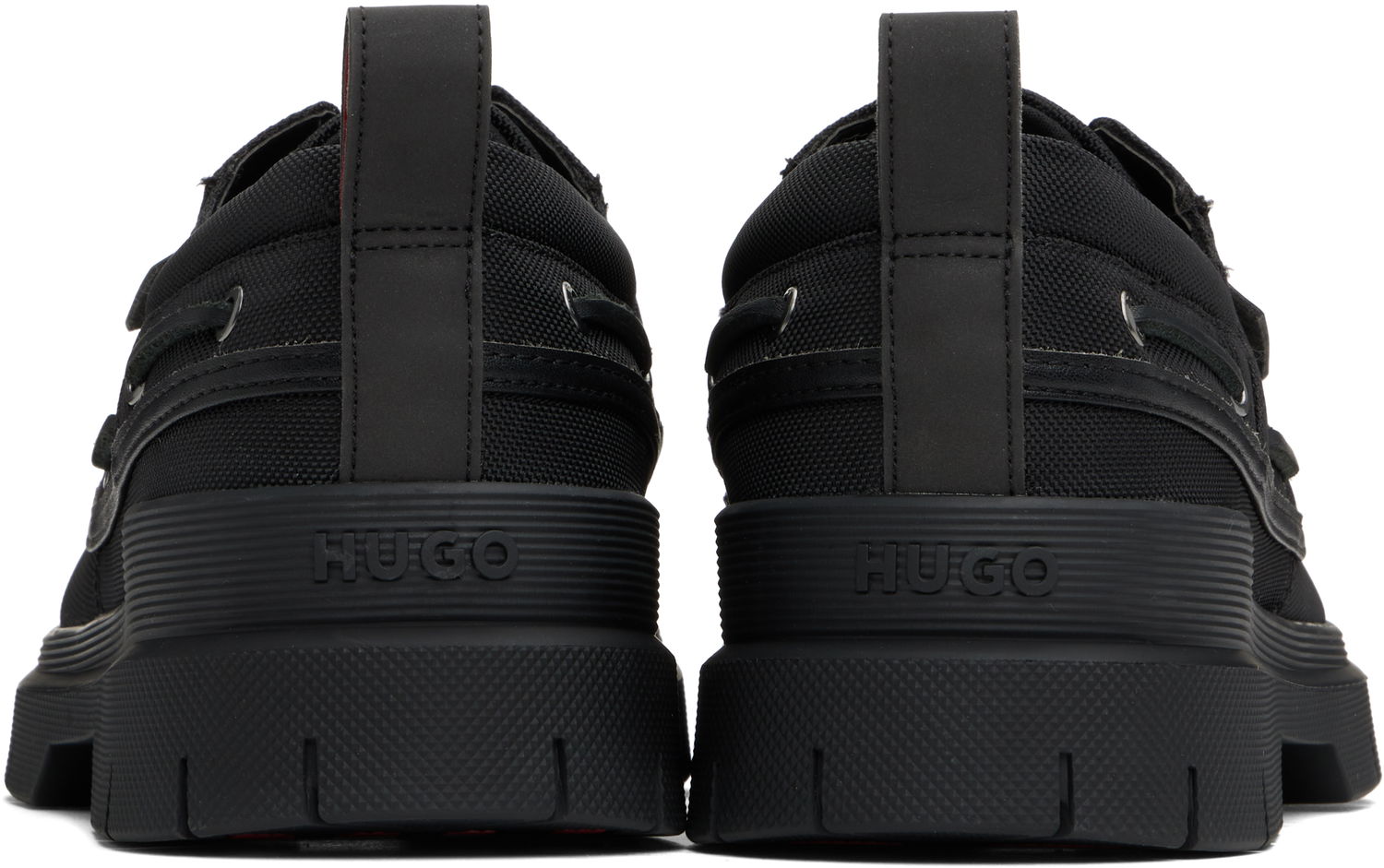 Облекло BOSS Hugo Canvas Boat Derbys Черно | 50541844, 1