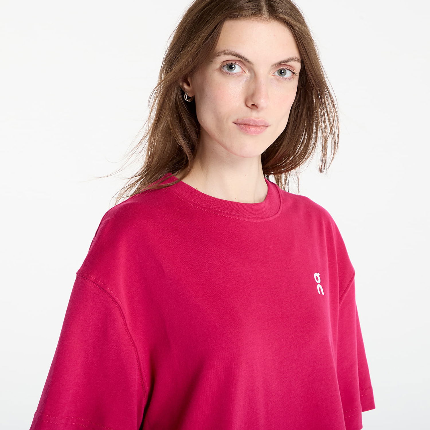 Pокля On Running Club Oversized T-Shirt Dress Розово | 1WF11193538, 1