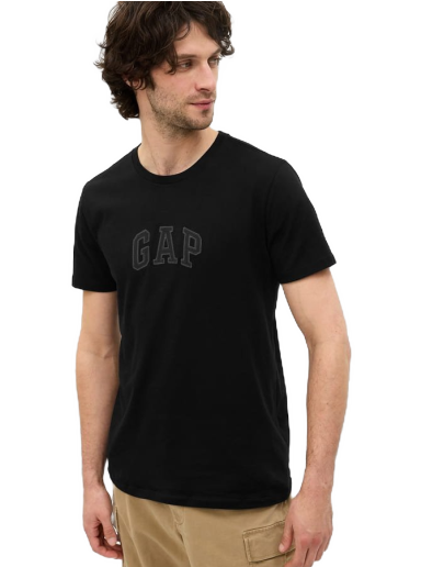 Тениска GAP New Arch Tee Черно | 570044-02