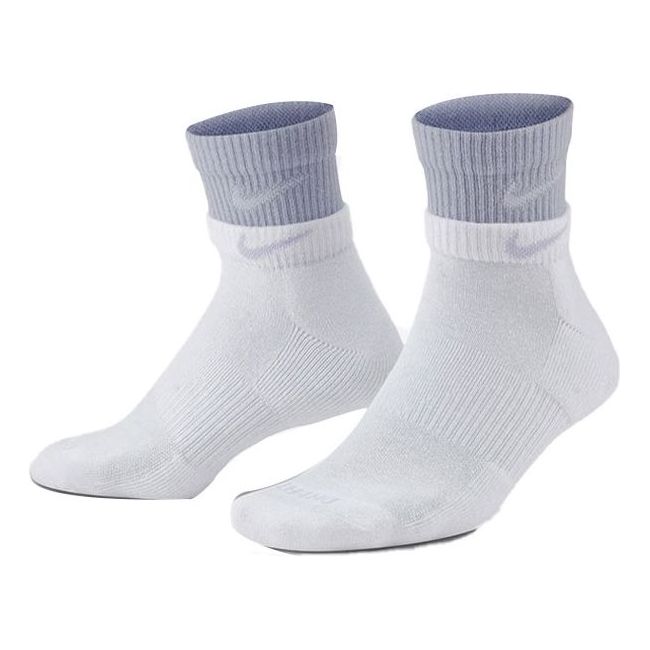 Чорапи Nike Everyday Plus Cushioned Ankle Socks (2 Pairs) Бяло | DH4058-101, 0