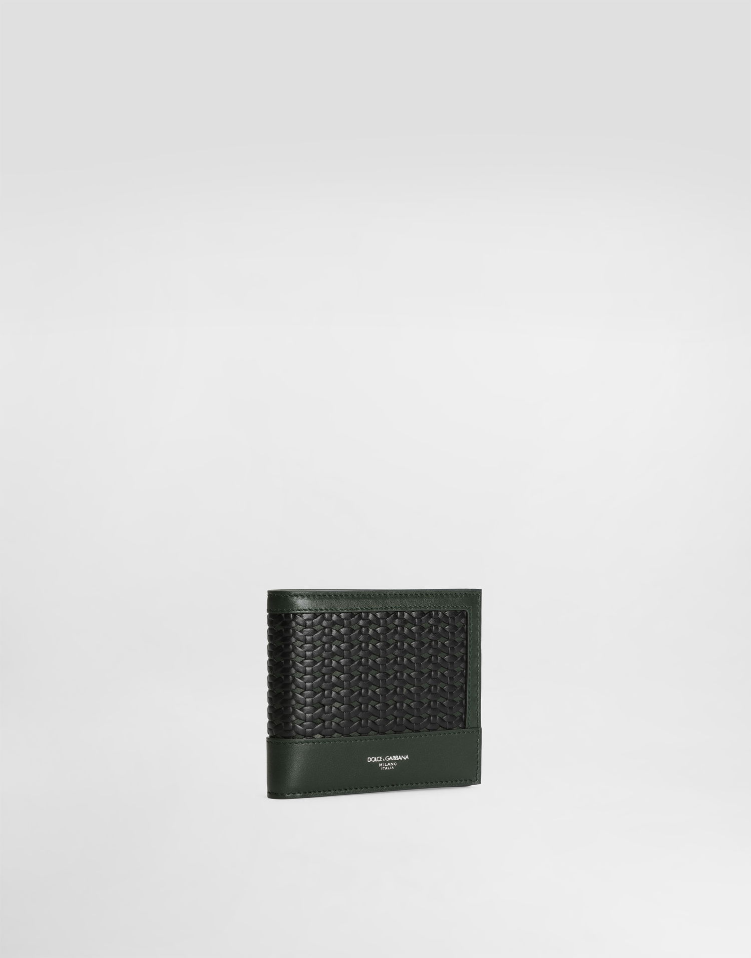 Портфейл Dolce & Gabbana Eel Skin Wallet With Laser Weave Onesize Зелено | BP1321AN41989868, 1