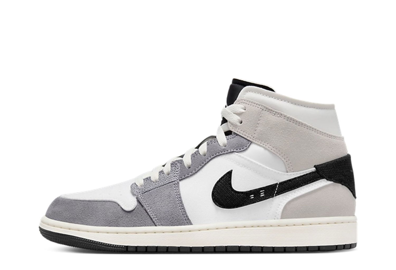 Кецове и обувки Jordan Air Jordan 1 Mid SE Craft "Cement Grey" Сиво | DZ4136-002, 1