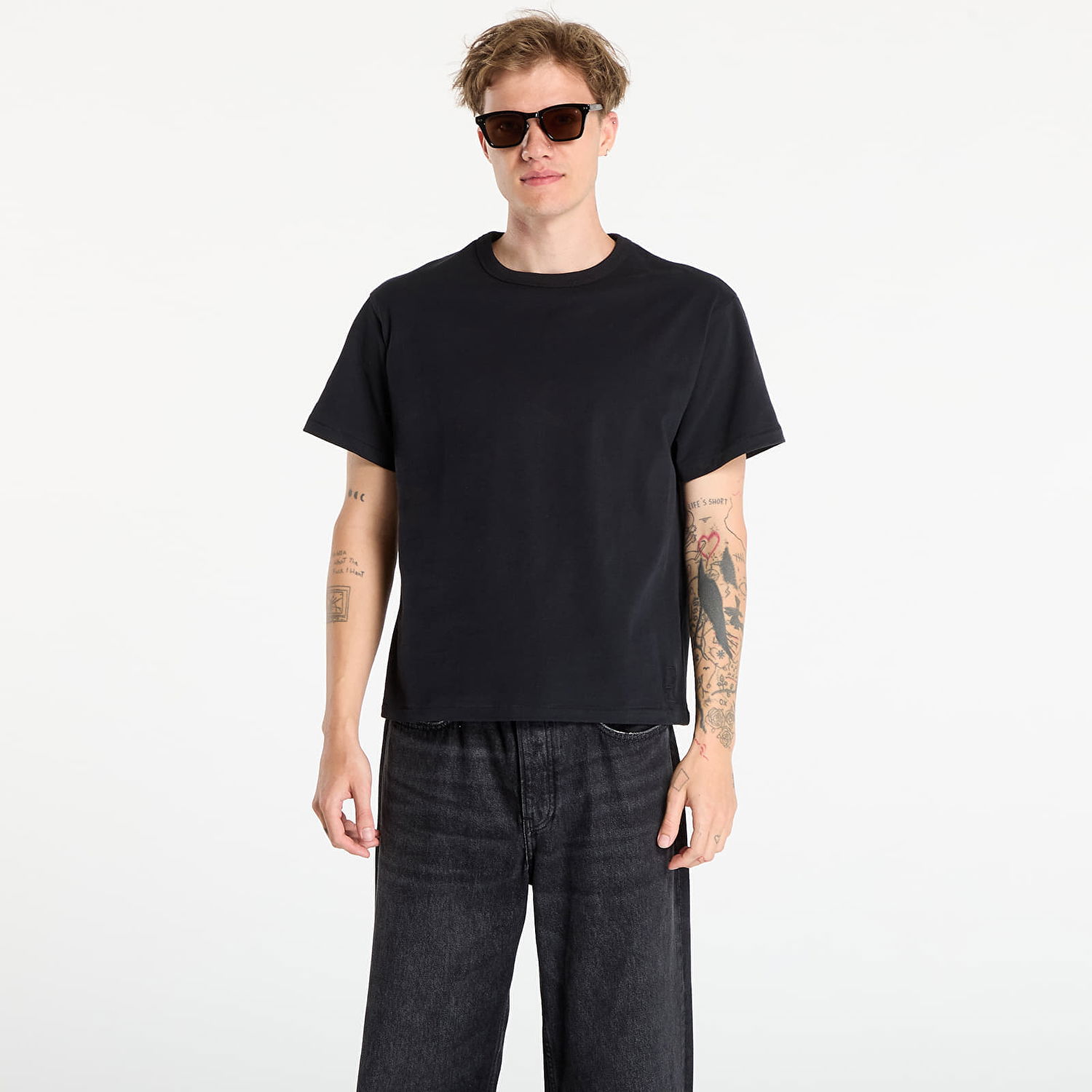 Тениска Brain Dead Brain Dead Easy T-Shirt Черно | BDS25T00004780BK01, 0