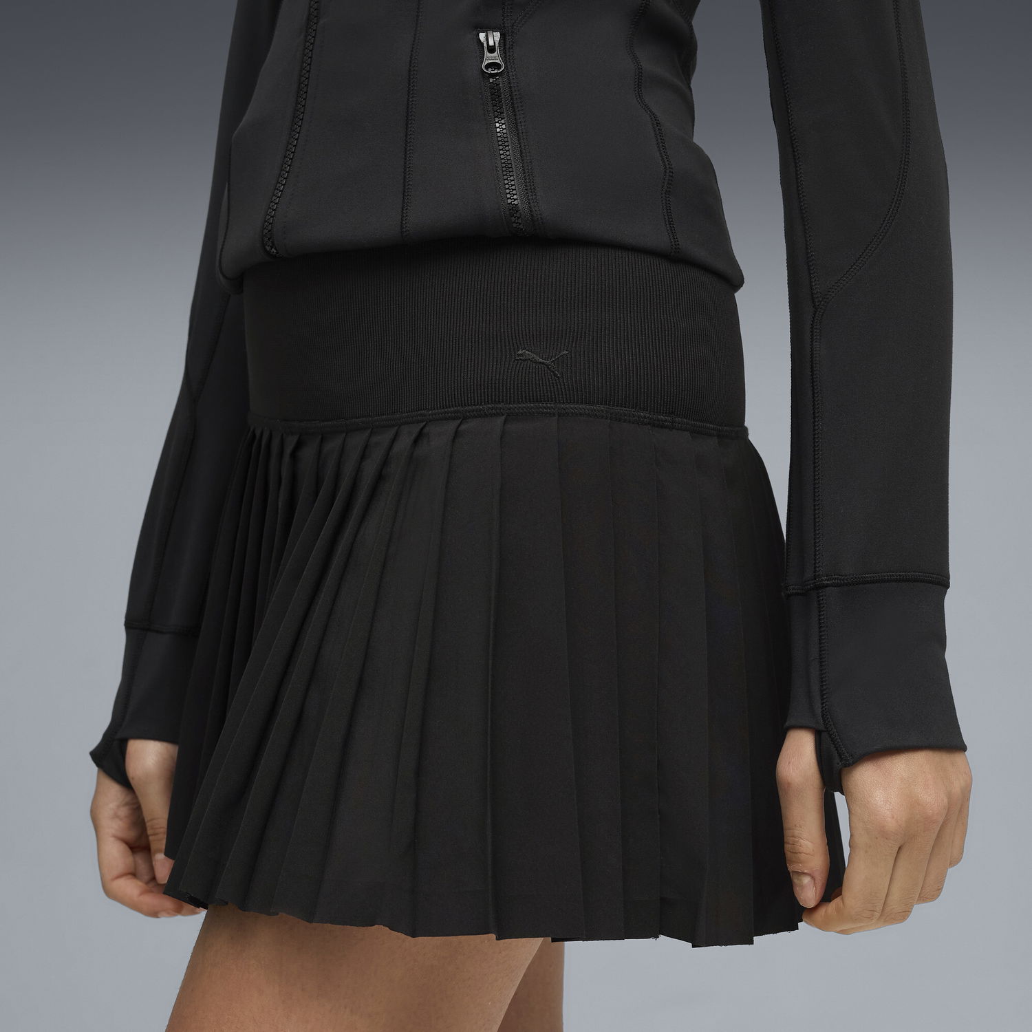 Пола Puma PUMA x GUIZIO Pleated Tennis Skirt Черно | 634126_01, 1