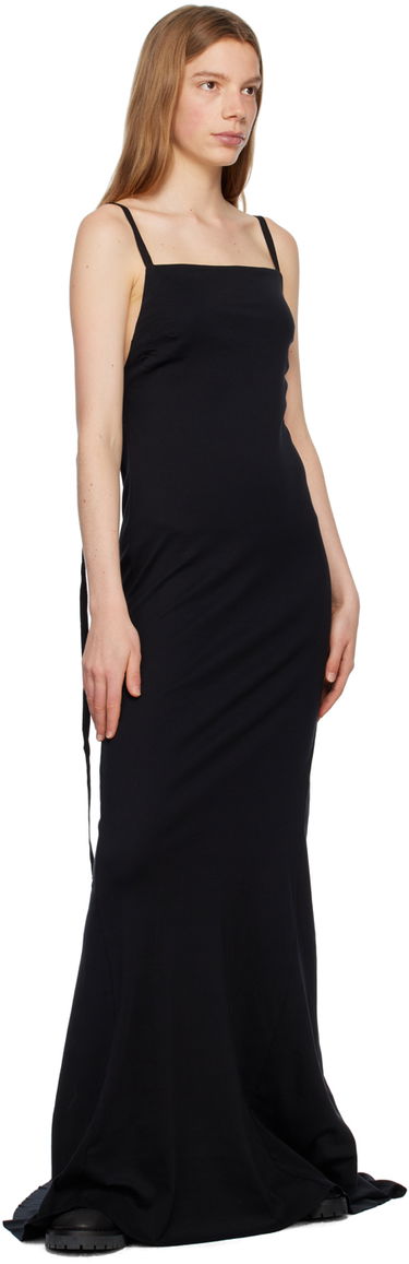 Pокля Ann Demeulemeester Ann Demeulemeester Hortense Maxi Dress Черно | 2301-W-JDR07-FA045-099, 3