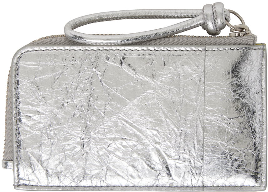 Портфейл Jil Sander Giro Card Holder Сиво | J07UI0021_P6596, 1