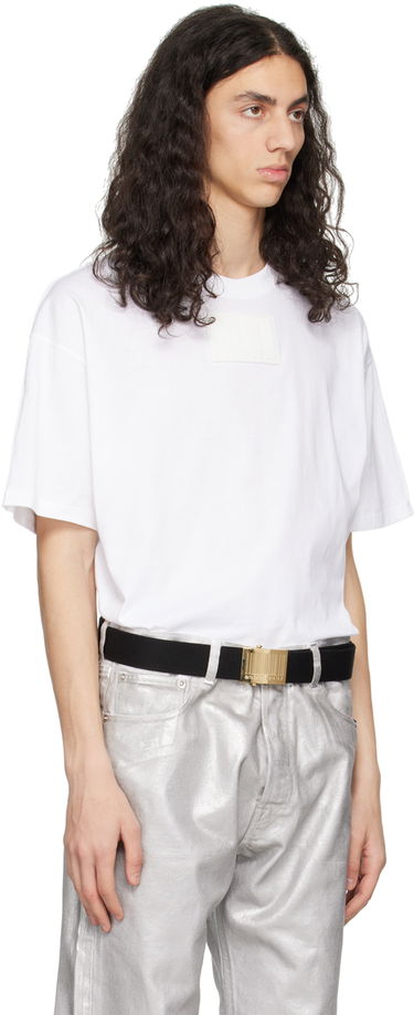 Тениска VETEMENTS VTMNTS Rubber Patch T-Shirt Бяло | VL16TR120W, 1