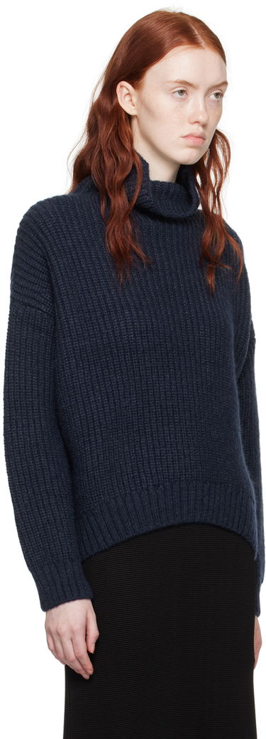 Пуловер Anine Bing ANINE BING Sydney Turtleneck Sweater Тъмно синьо | A-09-0102-420, 1