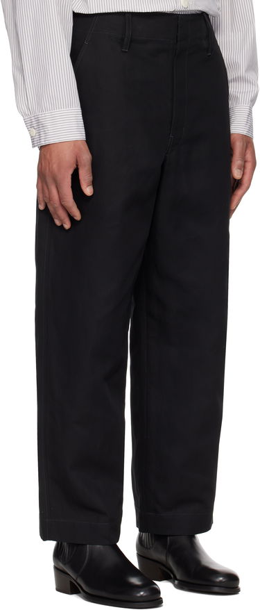 Панталони LEMAIRE Lemaire Big Chino Trousers Черно | PA1207 LF1350, 1