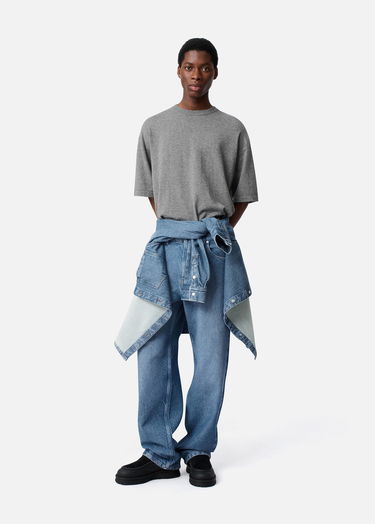 Дънки AXEL ARIGATO Relaxed Fit Twill Jeans Синьо | A3261001, 4