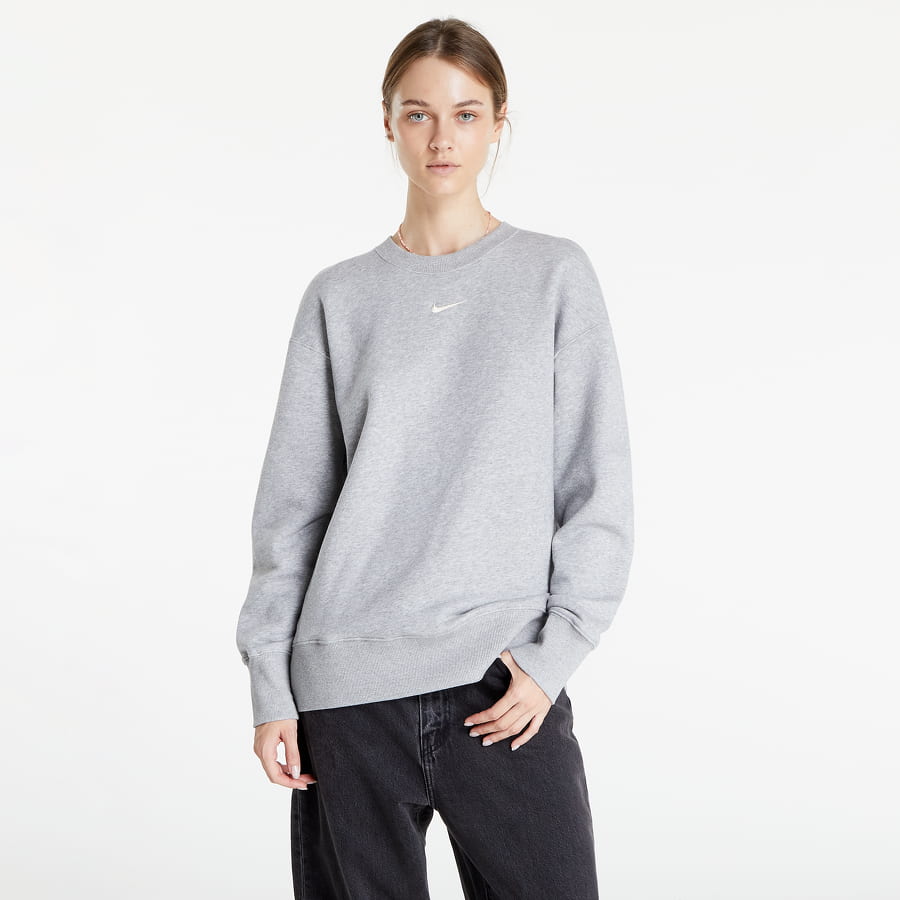 Суитчър Nike NSW Phoenix Fleece Oversized Crewneck W Сиво | DQ5733-063, 0