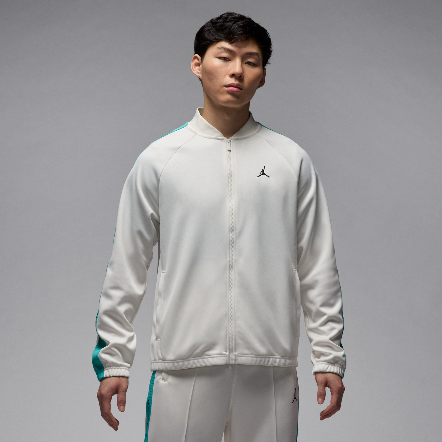 Яке бомбър Jordan Jordan Essentials Track Jacket Бяло | HF9339-133, 0