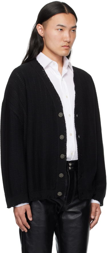 Пуловер Enfants Riches Déprimés Enfants Riches Déprimés Asymmetrical Cardigan Черно | 080-250, 1