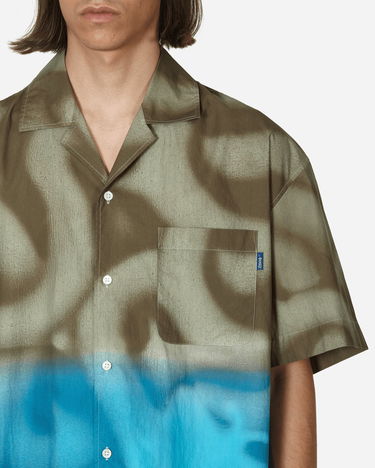 Риза Awake NY Mundo Dip Dyed Camp Shirt Зелено | AWK-SP23-TP001  BRO, 5