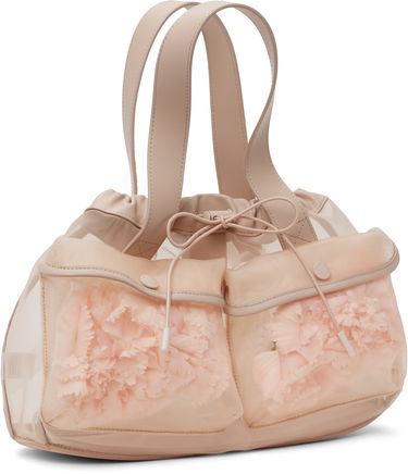 Дамска чанта Simone Rocha Simone Rocha Carnation Pocket Tote Черно | BAG186F 0805, 4